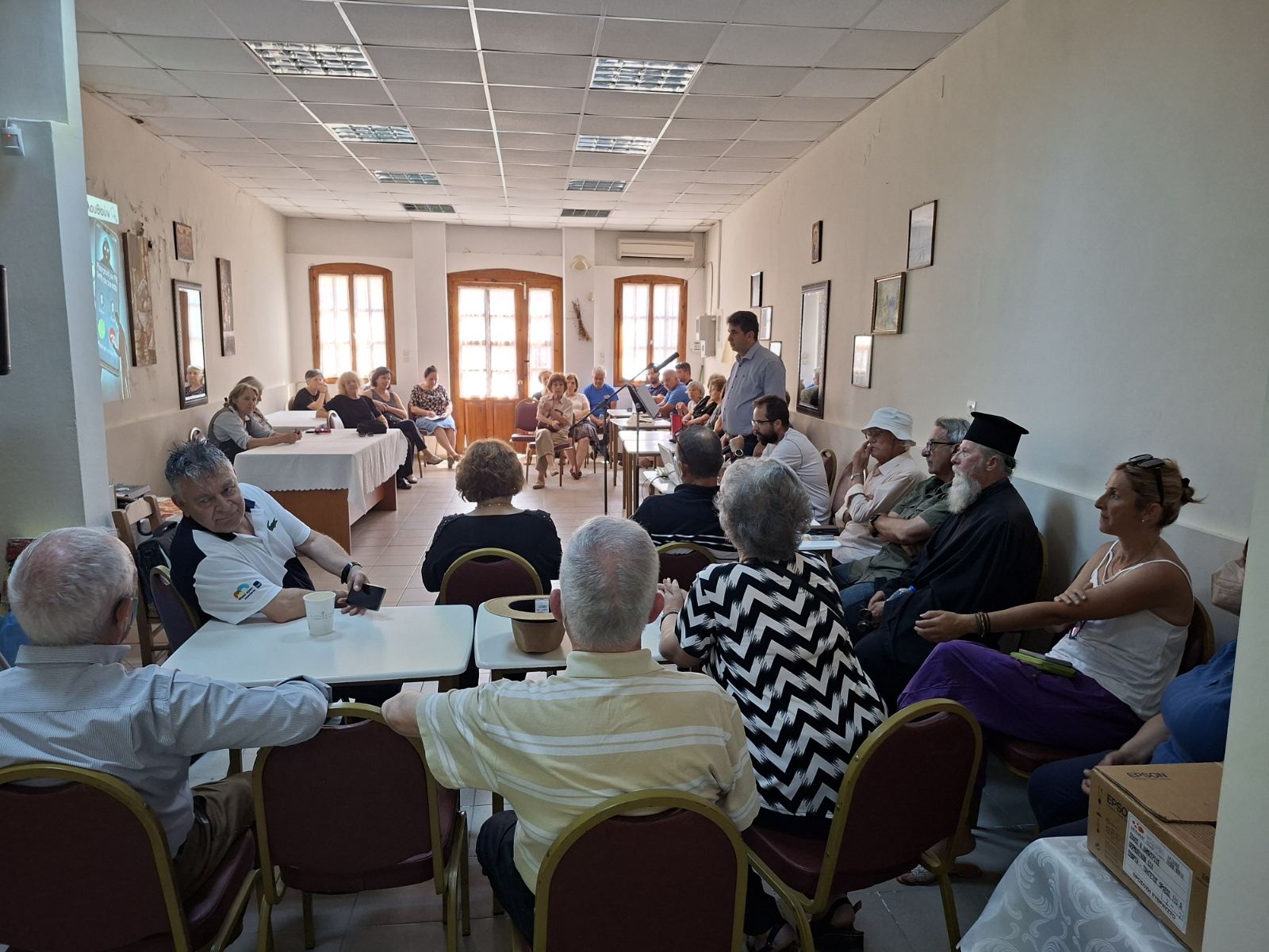 Οι τηλεφωνικές απάτες στο επίκεντρο ενημέρωσης της ΕΛ.ΑΣ. στο ΚΑΠΗ Ξηροκαμπίου