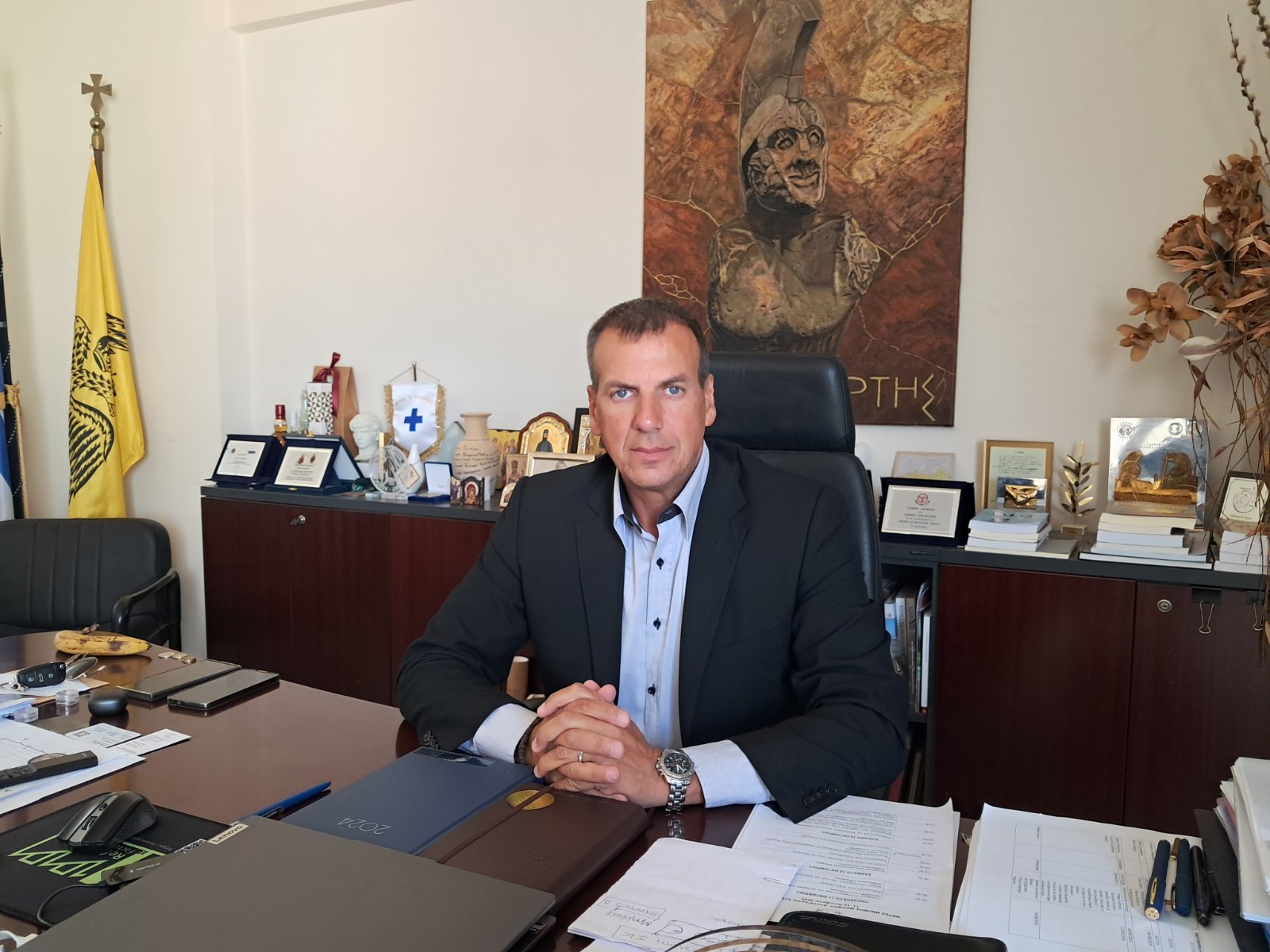 Μήνυμα του Δημάρχου Σπάρτης, Μιχάλη Βακαλόπουλου, με αφορμή τα 52 χρόνια από την τουρκική εισβολή και κατοχή της Κύπρου