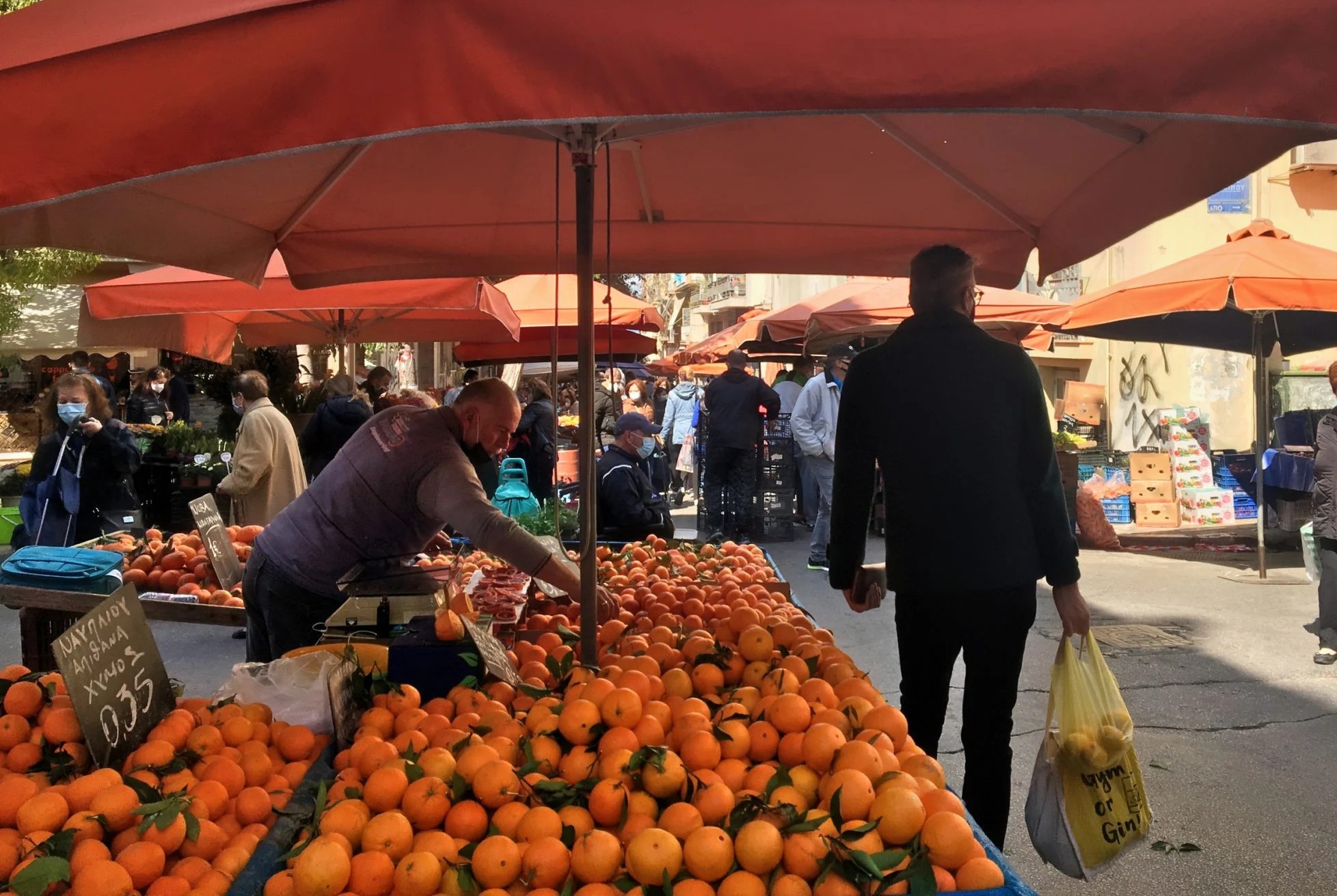 Μεταφορά λειτουργίας της λαϊκής αγοράς λόγω της αργίας της εθνικής επετείου