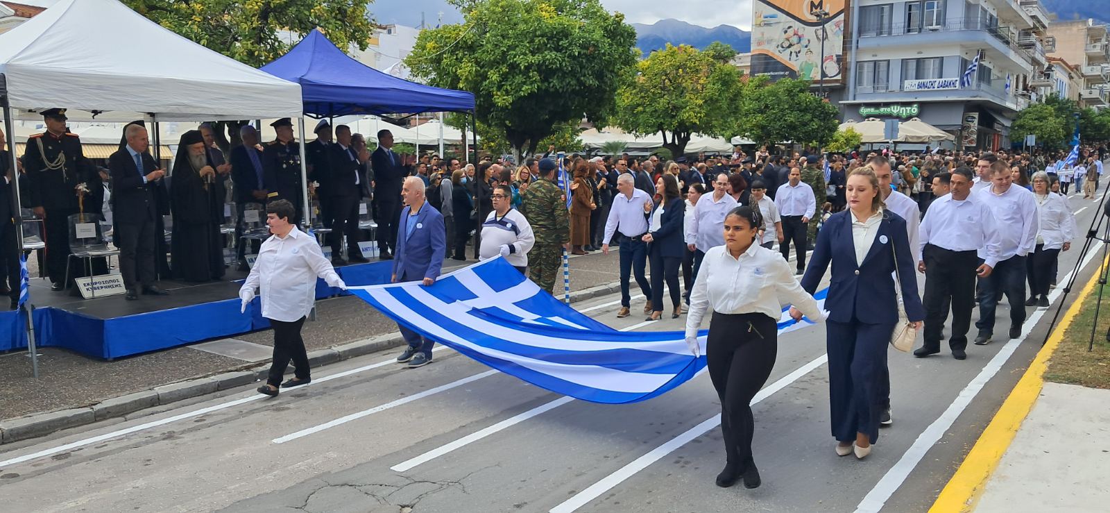 Με κάθε λαμπρότητα ο εορτασμός της Εθνικής Επετείου του «Όχι» σε όλο τον  Δήμο Σπάρτης