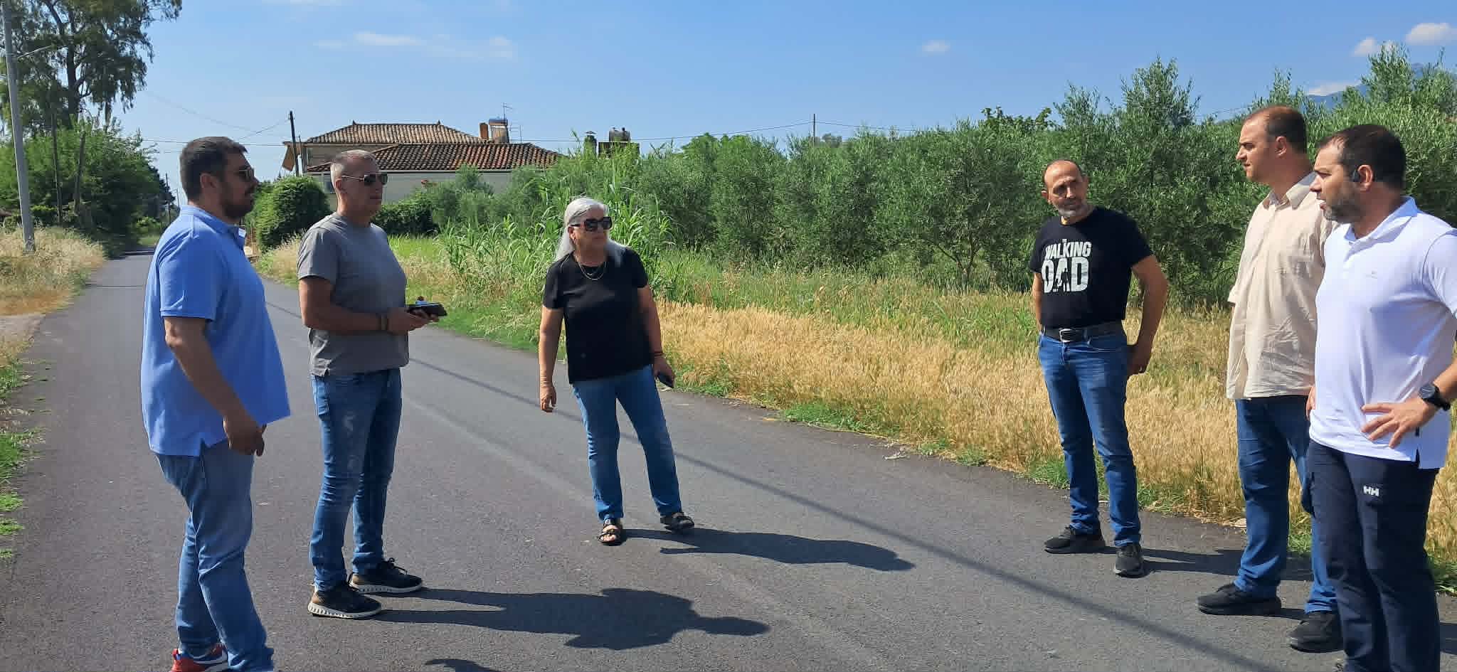 Αυτοψία του Δημάρχου Σπάρτης στα έργα οδοποιίας της Δ.Κ. Σπαρτιατών και της Δ.Ε. Μυστρά – Στόχος η βελτίωση της καθημερινότητας και της προσβασιμότητας κατοίκων, επιχειρήσεων και επισκεπτών