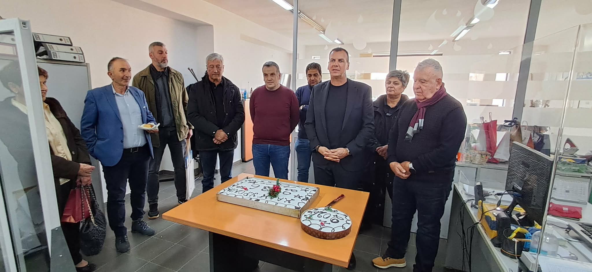 Κοπή της Βασιλόπιτας του Σωματείου Εργαζομένων της ΔΕΥΑΣ