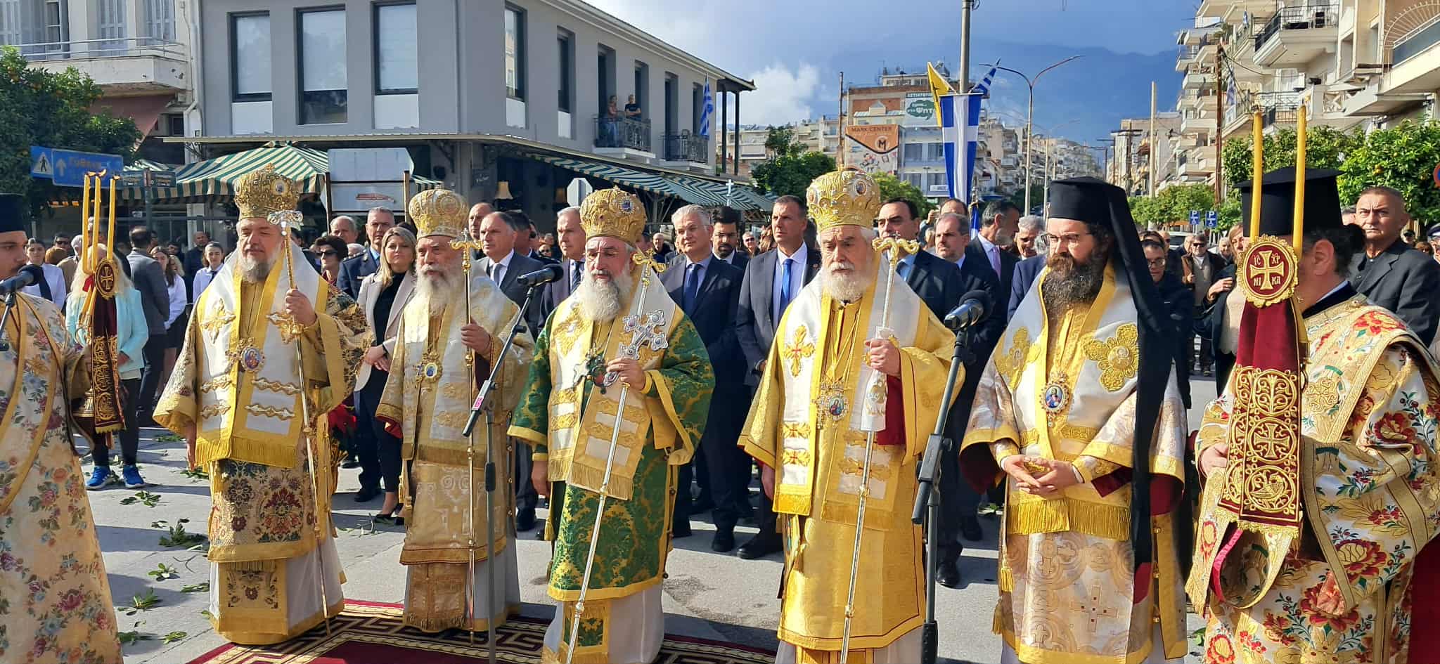 Με λαμπρότητα και πάνδημη συμμετοχή η Σπάρτη εόρτασε τον Πολιούχο της Όσιο Νίκωνα τον «Μετανοείτε»