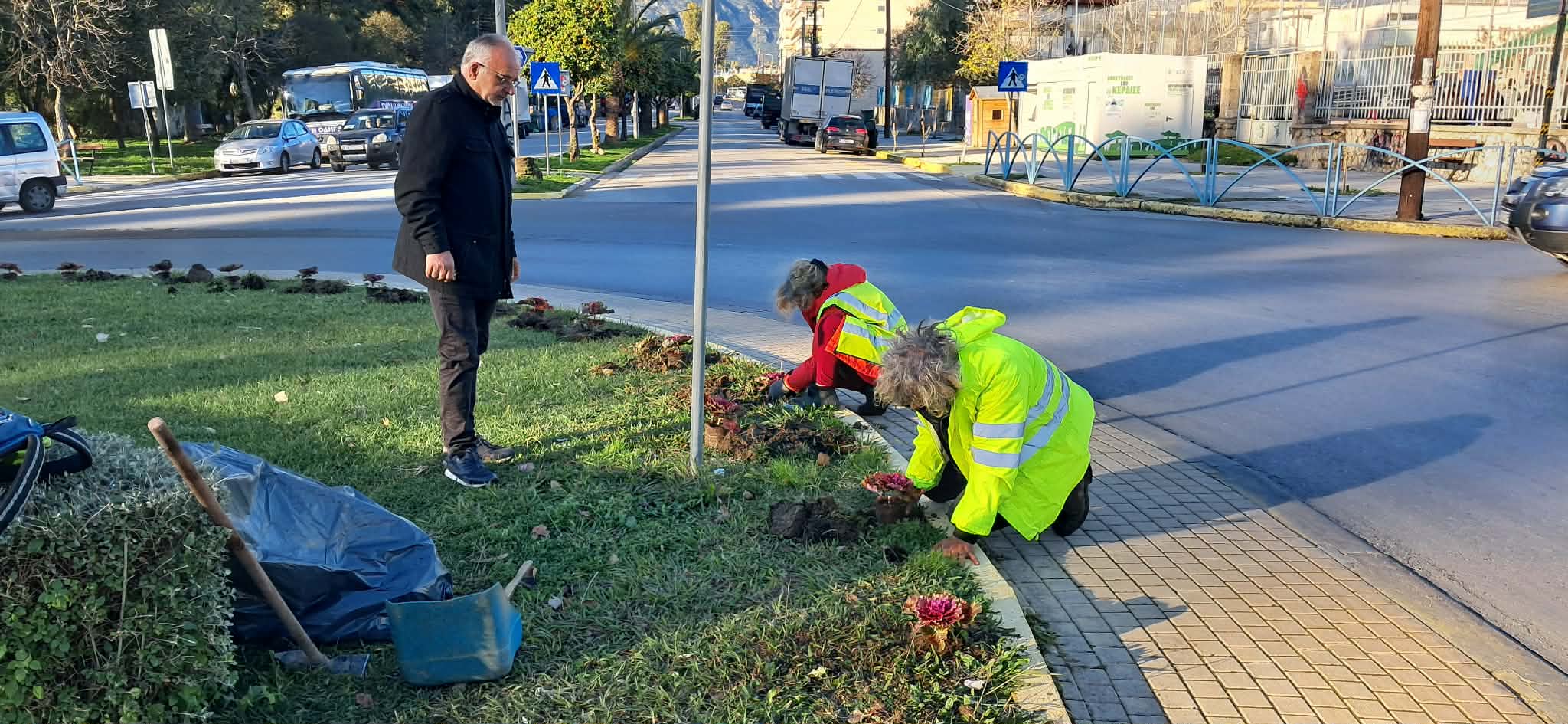 Συνεχίζονται οι παρεμβάσεις Πρασίνου σε σημεία της Σπάρτης – Δίνουμε χρώμα στην πόλη μας, ομορφαίνουμε τη ζωή μας