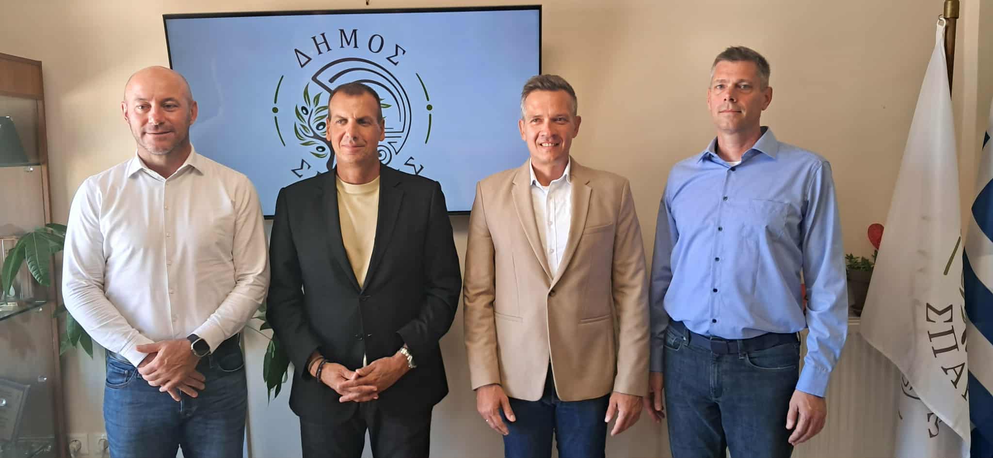 Συνάντηση του Δημάρχου Σπάρτης με τον Δήμαρχο και αντιπροσωπεία του «αδελφού» Δήμου Sopron της Ουγγαρίας