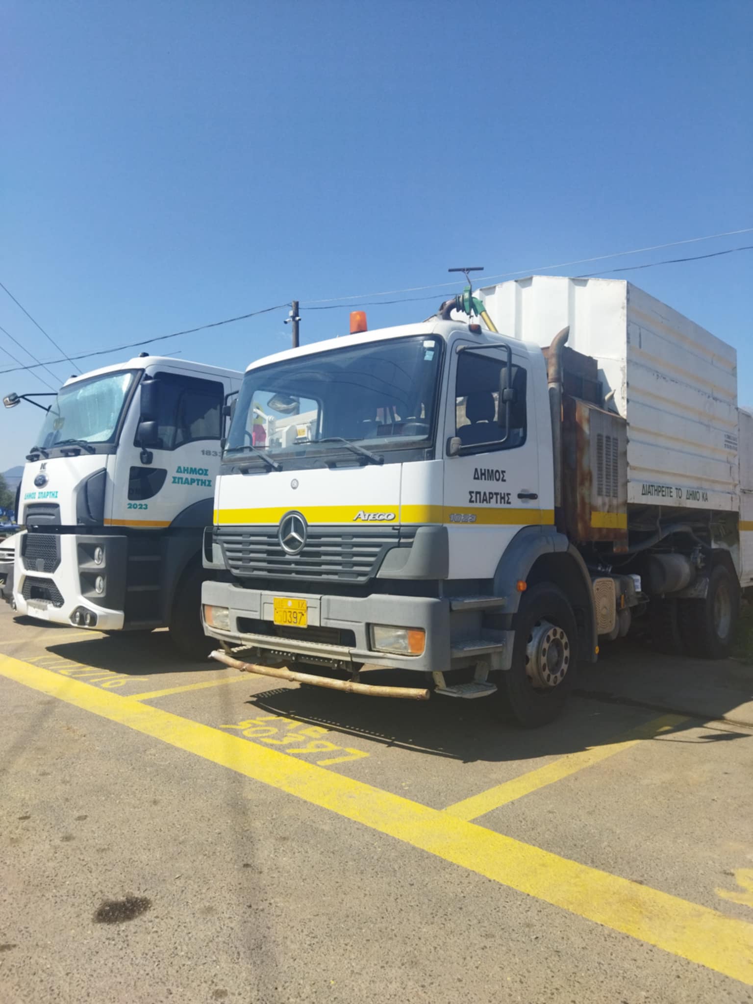 Από τις 06:00 έως τις 11:00 το πρωί η λειτουργία της Υπηρεσίας Καθαριότητας και των συνεργείων του Δήμου λόγω του καύσωνα – Παράκληση για μη απόρριψη σκουπιδιών τις ώρες υψηλών θερμοκρασιών