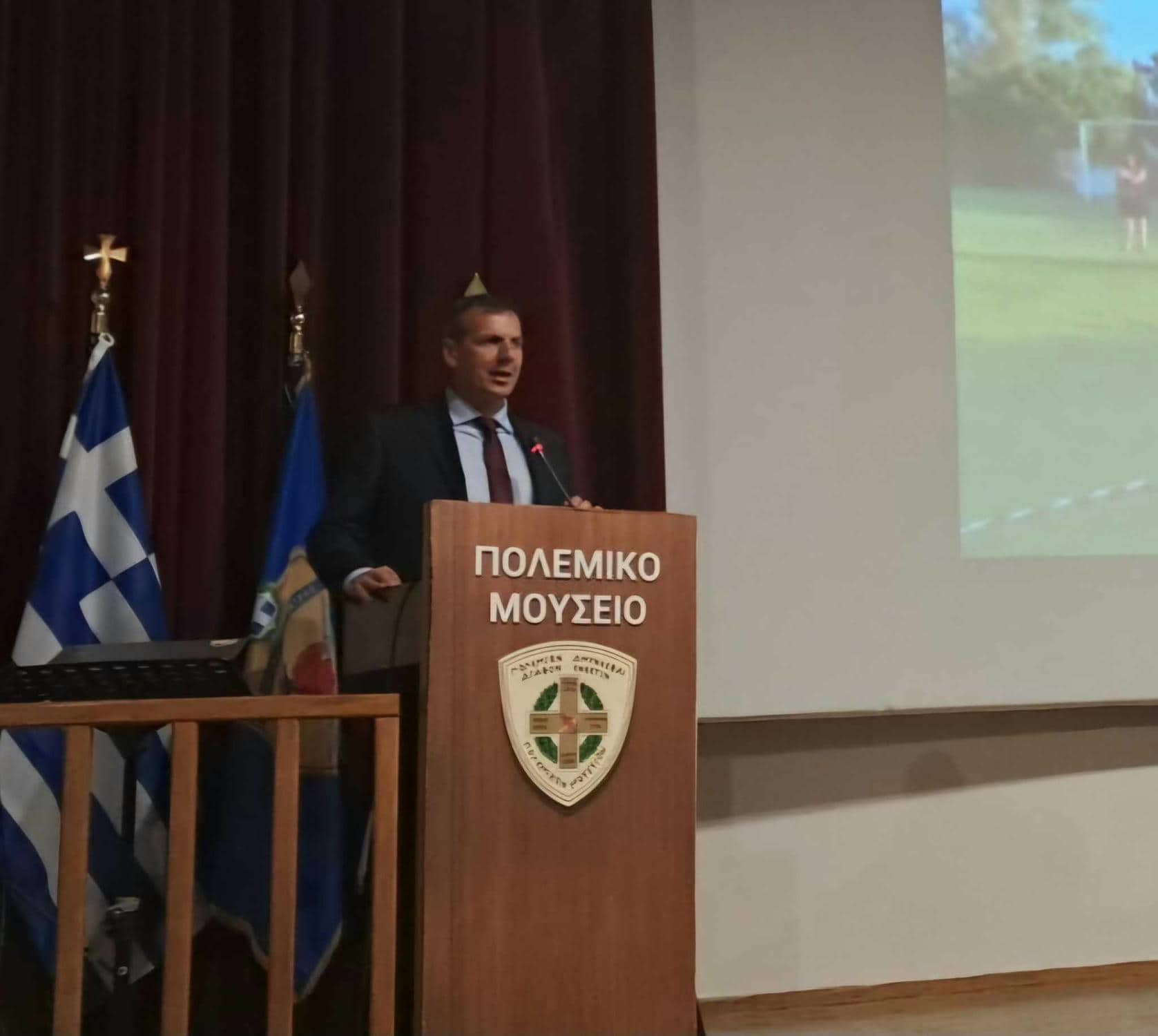 Ο Δήμαρχος Σπάρτης στην παρουσίαση του βιβλίου «Πυροσβεστική Παιδεία» του Κωνσταντίνου Γραφάκου