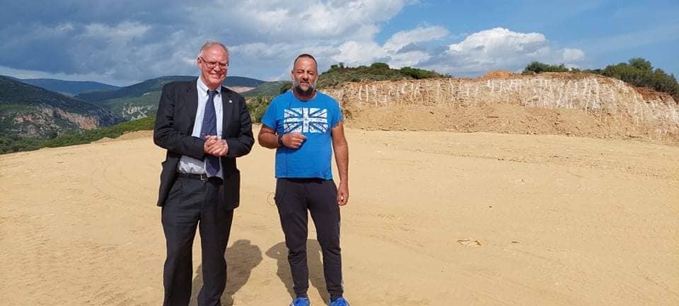 Εργασίες επιχωμάτωσης και δημιουργίας αντιπυρικών ζωνών στο ΧΑΔΑ Αφυσσού