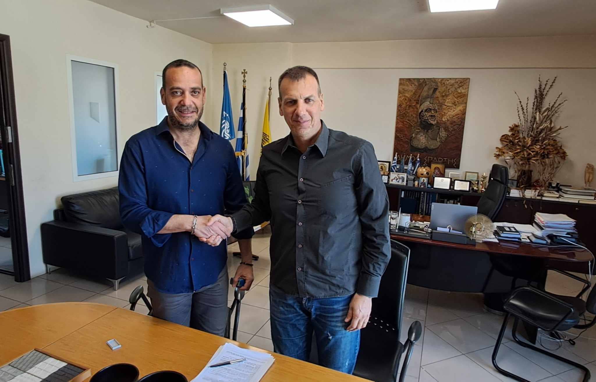 Υπογραφή Σύμβασης για τη βελτίωση της δημοτικής οδού Άνω Πύλης προς Παλάτια Καστροπολιτείας Μυστρά