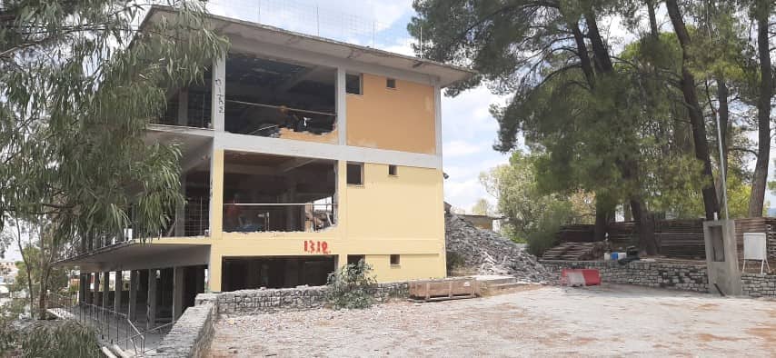 Εργασίες αποκατάστασης Ξενία