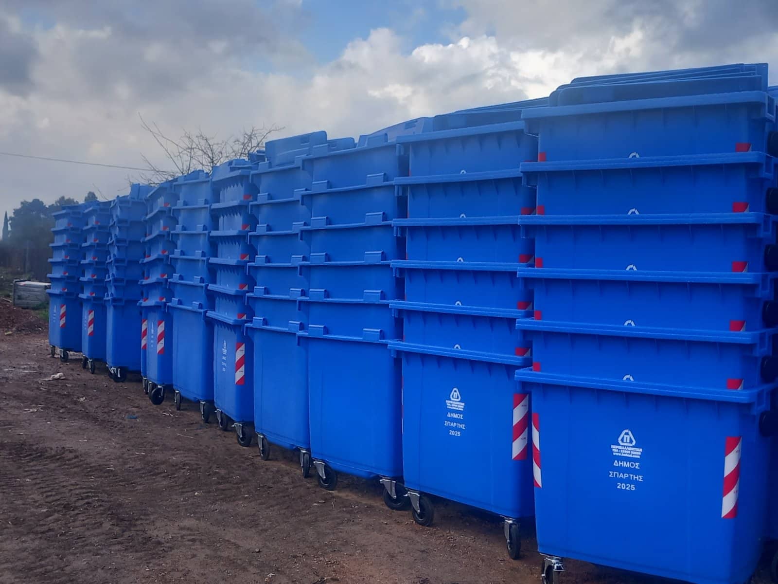 Ενίσχυση της Ανακύκλωσης με 150 νέους μπλε κάδους