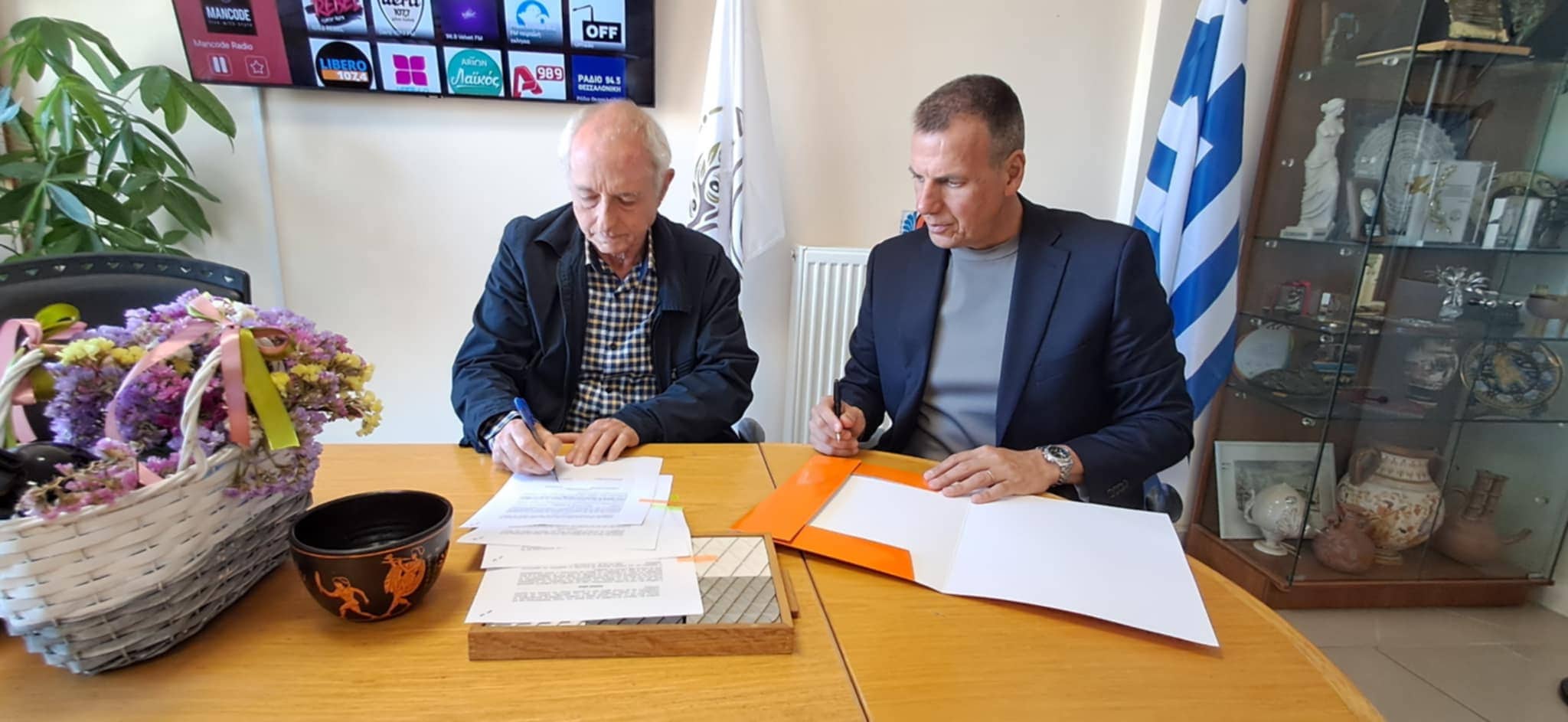 Υπογραφή σύμβασης για την υλοποίηση του έργου «Εκσυγχρονισμός των ΚΕΠ: Δράση για τις εργασίες ανακαίνισης των ΚΕΠ»