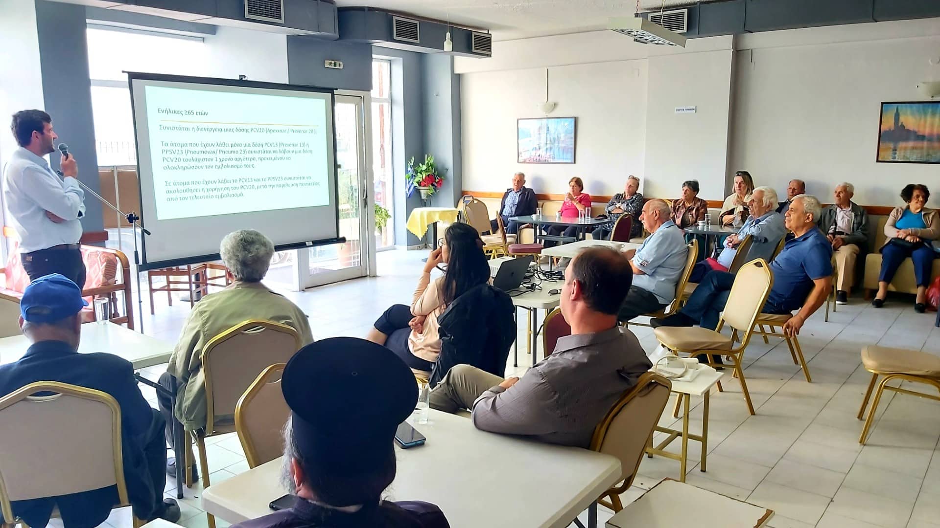 Η σημασία του εμβολιασμού στο επίκεντρο εκδήλωσης του Δήμου Σπάρτης και της ΤΟΜΥ Σπάρτης