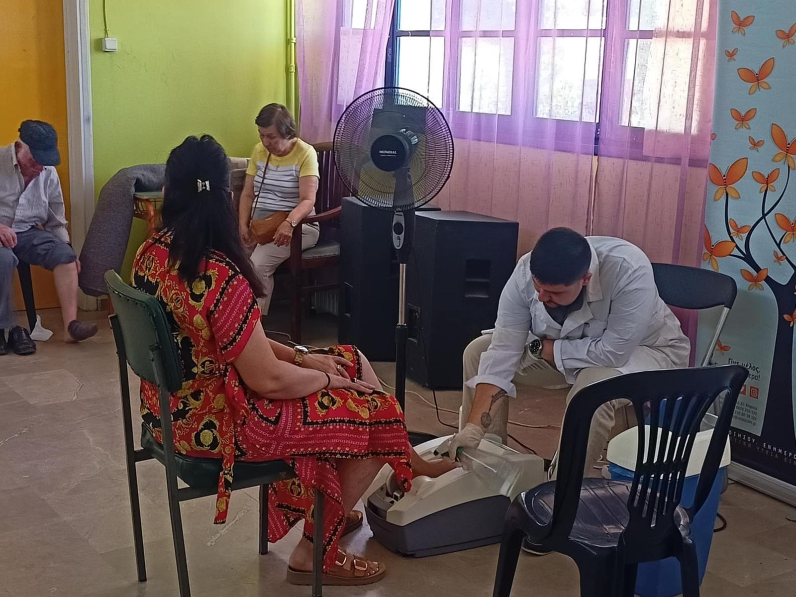 Με μεγάλη επιτυχία ολοκληρώθηκε ο δωρεάν προληπτικός έλεγχος για την οστεοπόρωση στον Κεφαλά Δήμου Σπάρτης