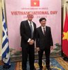 Συνάντηση Δημάρχου Σπάρτης με τον Πρέσβη του Βιετνάμ Le Hong Truong